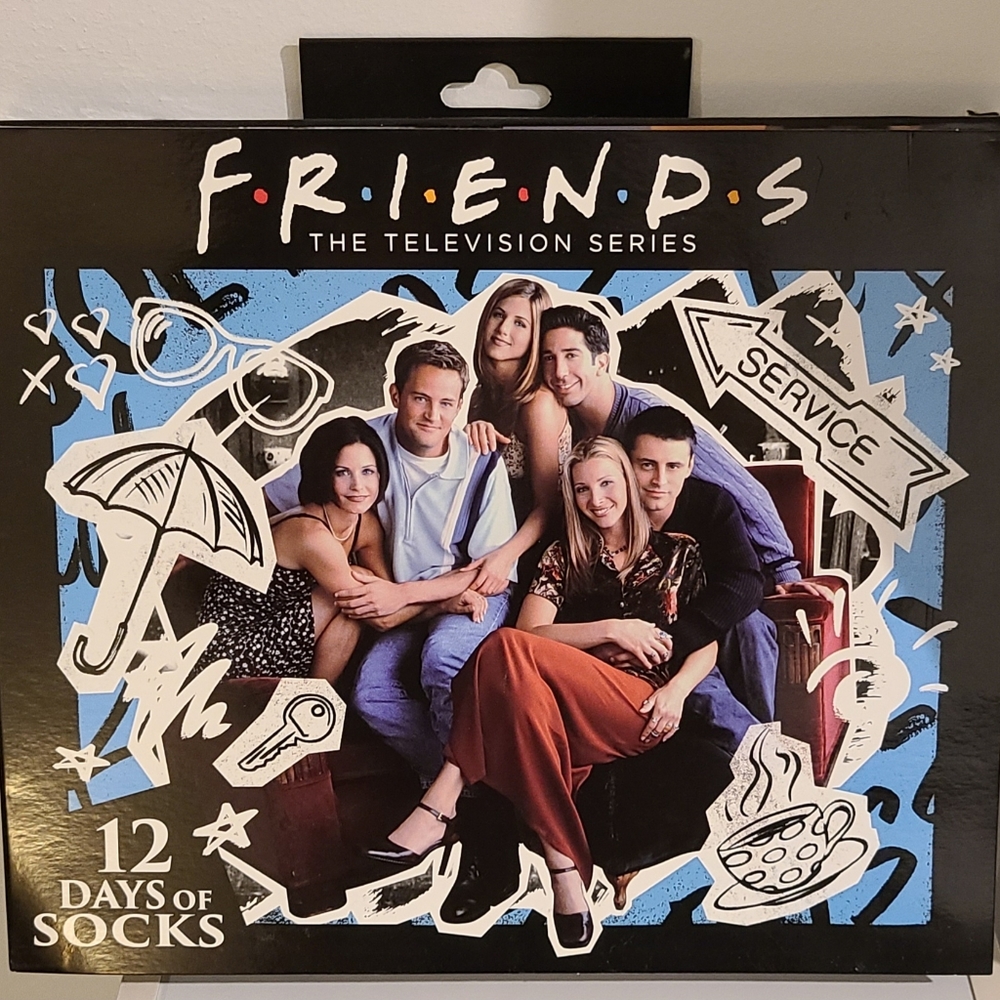 Friends 12 Days Of Socks Box Set